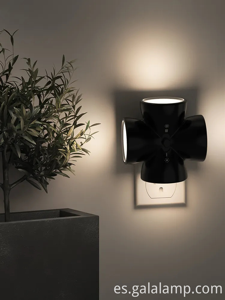 Luces de pared LED contemporáneas para iluminación elegante del pasillo